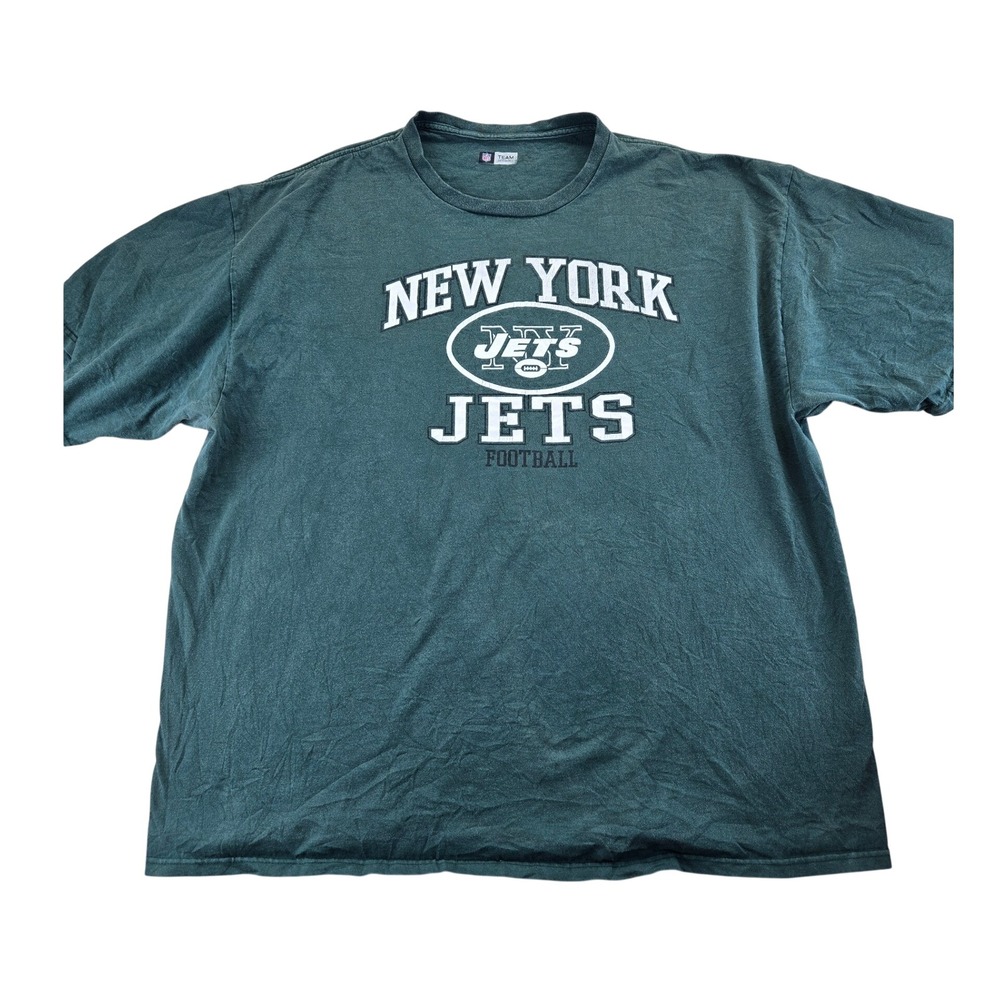 NFL T-Shirt Mens 3XL Green New York Jets Football Graphic Short Sleeve Tee